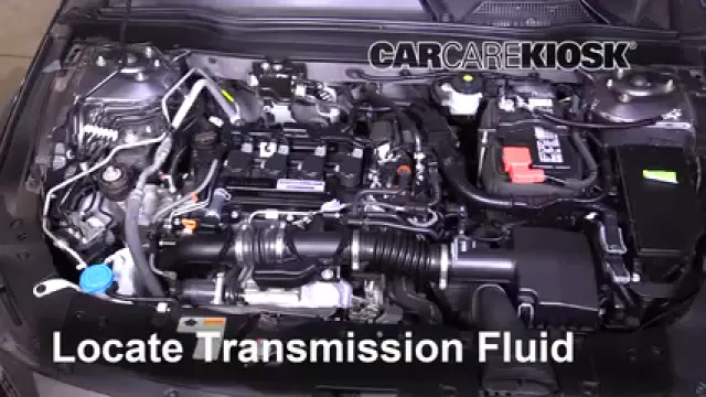 2018 Honda Accord LX 1.5L 4 Cyl. Turbo Liquide de transmission Rajouter du liquide